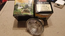 Lámpara para reptiles, bombillas de luz ultravioleta de 25/50/75W, UVA, UVB 3,0, para base de tortuga, lámpara de calefacción para anfibios y lagartos, controlador de temperatura