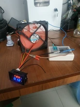 Voltmeter Led-Amp Digital High-Quality 100v 10a Blue DC Red Dual