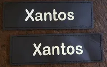 Stickers Labels Pets-Supplies Dog-Id-Tag Name Reflective Custom Personalized for DIY