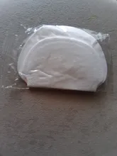 Almohadillas desechables de algodón para el sudor almohadillas axila bajo el brazo para el sudor, para vestido, protección contra el sudor, 100 Uds. (50 pares)