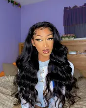 Tinashe-Peluca de cabello humano ondulado con encaje Frontal, peluca de cabello humano brasileño con cierre de 4x4 6x6, densidad del 250, 28 y 30 pulgadas