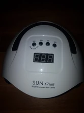 SUN X7 MAX-Lámpara LED UV de secado rápido para uñas, de alta potencia, 180W, esmalte de Gel, herramienta de secado de uñas con Sensor inteligente, nueva oferta