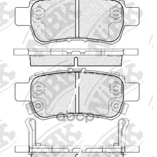 Колодки Тормозные Дисковые NiBK арт. PN8810