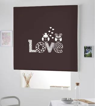 

Blind Iroa rolling youth/Love! ROLLER BLINDS TRANSLUCENT! (CHOCOLATE 100X175)