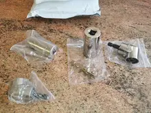 BINOAX-Adaptador de taladro eléctrico Universal, llave de trinquete con agarre de enchufe de 7mm-19mm y controlador de 105 grados de ángulo recto, extensión de taladro eléctrico B