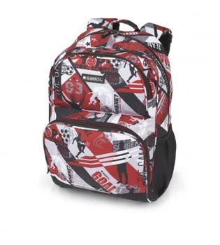 

School backpack Adaptable to Cart Gabol Game Red