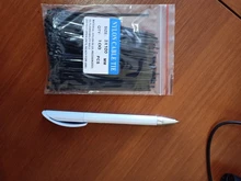 Brida de plástico autoblocante, cable de nailon, anillo de fijación, cremallera color negro, 5x300, 3x200 y 5x200, 100 unidades