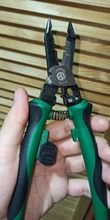 Cutter Hand-Tools Wire-Stripper-Cable Electrician-Pliers Terminal-Crimping Multifunctional