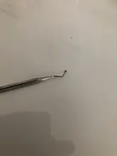 Empaquetador de cordón Dental, instrumento Dental de retracción, colocación de cordón Atlético redondo A, 1 unidad