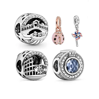 

2020 Fashion New Hot-selling Colosseum Windmill Pendant Collection Women's Party Exquisite Jewelry Accessories