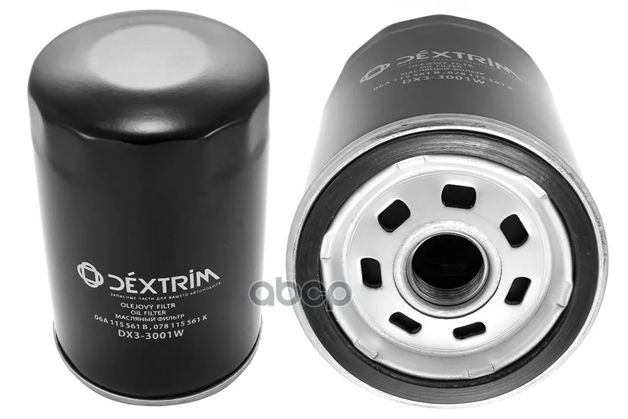 Фильтр Масляный Audi(80,90,A3,A4,A6,A8,Cabriolet,Tt), Nissan(100), Seat(Alhambra,Altea,Cordoba,Ex Dextrim арт. DX3-3001W