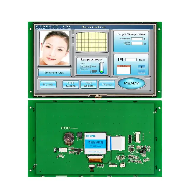 STONE HMI TFT LCD Module  LCD Touch Screen Display with RS232/RS485/TTL STVC0101WT-01