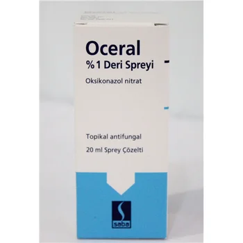 

Oceral Deri Spreyi 20ml (Oxiconazole nitrate) antifungal