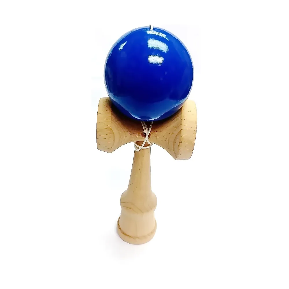 wooden kendama blue -155g
