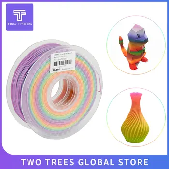 

3D filament PLA filament 1.75 Multi Gradient colors 1kg plastic spools filament 1.75 3D printer filament impressora 3D filamento