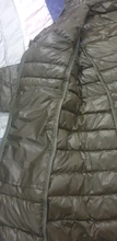 Chaqueta larga con capucha para mujer, abrigo ultraligero de plumón de pato blanco para otoño e invierno, Parkas portátiles, color liso, 7XL