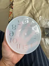Uds árabe números reloj de silicona molde Artesanías hechas a mano reloj Moldes de resina epoxi para la fabricación de la joyería DIY encontrar suministros de herramientas