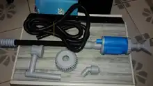 Gravel-Cleaner FILTER-PUMP Cleaning-Tool Siphon Aquarium Water-Changer Fish-Tank Electric