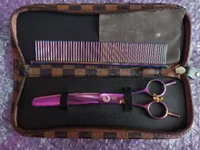 Fenice-Tijeras profesionales para peluquería canina, herramienta de alta gama, ideal para cortar pelo de perros y gatos, de 7,0 pulgadas