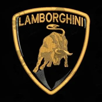 

LAMBORGHINI Iron patch Toppa ricamata gestickter patch brode remendo bordado parche bordado