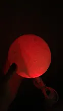 Night-Light Moon-Lamp Touch-Switch Bedroom-Decoration LED Birthday-Gift 3d-Print Rechargeable