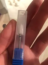 Cortador de cerámica para uñas, brocas de corte para manicura, broca de fresado, herramienta de Arte de uñas, 1 Uds.