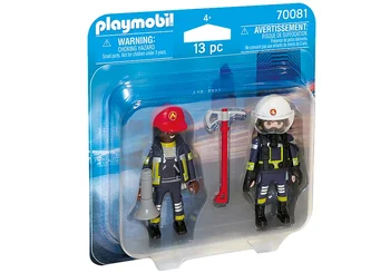 

Playmobil 70081 Duo Pack firefighters toy store