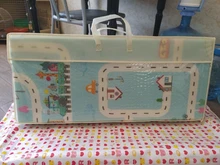 Miamumi-alfombra de espuma para gimnasio de actividades de bebé, tapete para niños, alfombra térmica plegable, alfombra para gatear, juguete para niños para el desarrollo de letras y animales