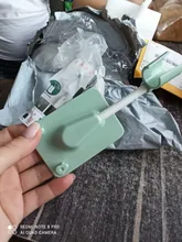 Soporte Universal ajustable para cabezal de ducha, copa de succión sin perforación, soporte de fijación, estante de pared, 360 °, 1 ud.