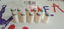 10 Uds 9mm 13mm profesional Durable suministros de billar inglés de billar puntas de repuesto Bar en la piscina señal reparación varilla palo punta limpieza Bar nueva