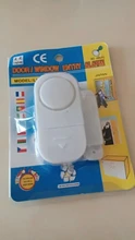Sistema inalámbrico de ventana y puerta, alarma de seguridad antirrobo, Sensor magnético