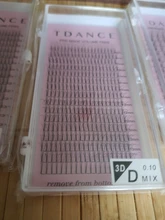 TDANCE 16 líneas Premade volumen Fans 3D/4D/5D/6D/7D Lash ruso extensiones de pestañas con volumen Pre hecho extensiones de pestañas de visón pestañas