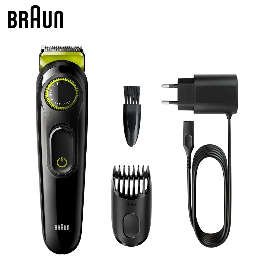 braun beard trimmer and hair clipper bt3940ts gift set