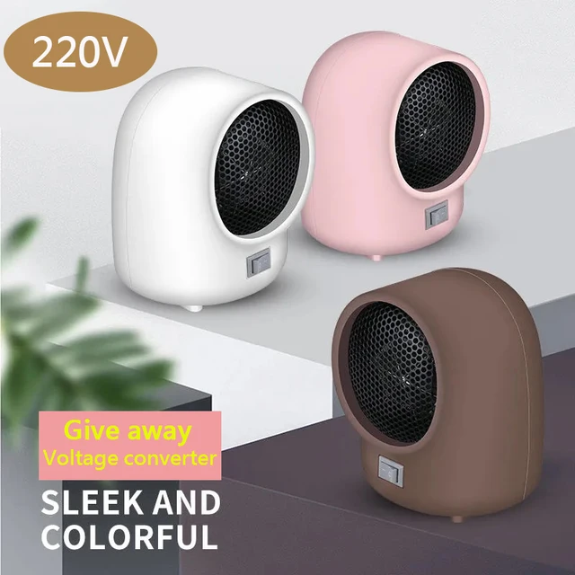 Kézi Meleg Ventilátor Gyors Fűtési Mechanikailag Kompakt Kényelmes Fűtőberendezés Mini Otthoni Asztali