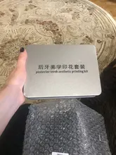 Kit de molde de impresión Dental Posterior, herramientas de llenado de restauración Dental