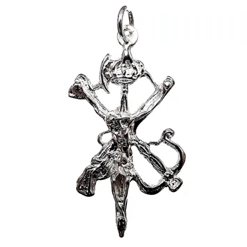 

Pendant 925 Sterling silver m Christ Cross Legion [AB9685]