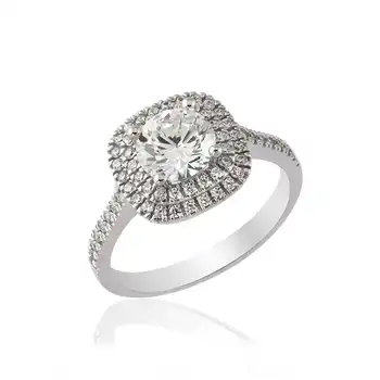 

Square Cubic Zirconia Diamond Style Fancy Ring 03-150-YZ0767