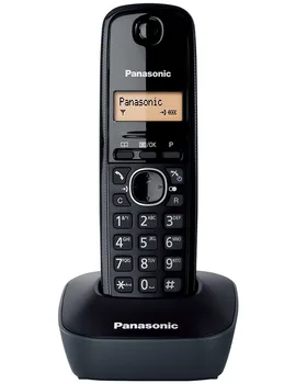 

Panasonic KX-TG1611 DECT telephone Black, Black Caller ID
