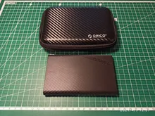 ORICO 2,5 duro carcasa de disco HDD Portátil Bolsa de protección para externo de 2,5 pulgadas disco duro/auricular/U disco caja de unidad del disco duro negro