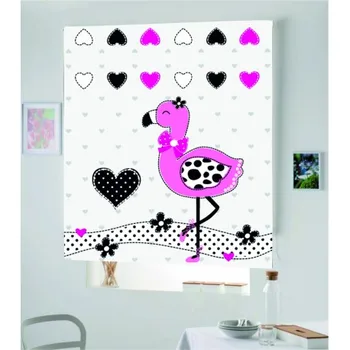 

Blind Iroa Youth Digital Flamingo 002! ROLLER BLINDS TRANSLUCENT! (100X170)