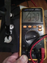 Mini Módulo de pantalla LED Digital, bricolaje, rojo y azul, voltímetro de DC2.5V-32V DC0-100V, medidor de contador de voltaje, Panel para motocicleta y coche