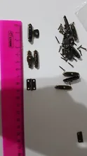 Hinges Hardware-Accessories Furniture Latch-Iron Wooden-Box Jewelry Antique Hasp Cabinet