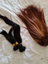 Allove pelo recto mechones hueso recto extensiones de cabello humano mechones 30 cabello virgen pulgadas mechones brasileño tejer extensiones de cabello humano