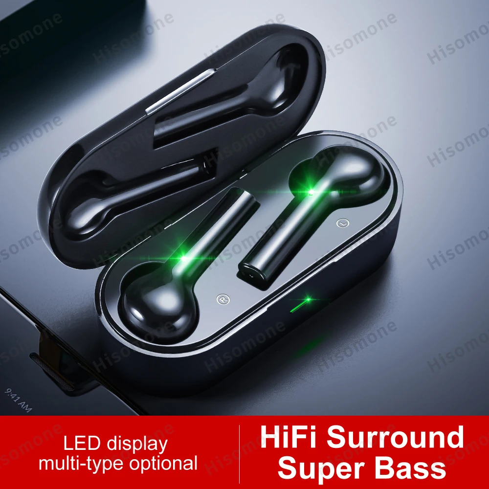 

Wireless Bluetooth Headset 5.0 Bluetooth Headphone Touch Control Stereo Earbuds Sport Earphones Waterproof Wireless Headphones