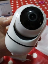 Cámara IP de seguridad para el hogar, dispositivo de vigilancia inteligente, 1080P, red de seguimiento HD en la nube, CCTV inalámbrico, WiFi, color negro