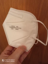 Mascarilla FFP2 de 5 capas, máscara facial protectora higiénica, reutilizable, KN95, FPP2