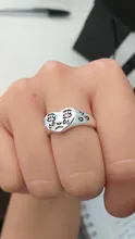 Nuevo creativo de la cara llorando anillos para mujer moda mujer anillo ajustable joyería damas Bar joyas del Club nocturno regalos triste amor anillo