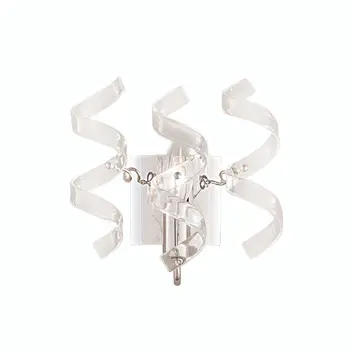 

Cl222320 Rand Chrome + prozr St-K wall lamp