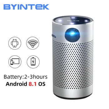 

BYINTEK P7 Android WIFI 1080p Video lAsEr LED Pocket Pico Mico DLP Mini Projector Beamer Proyector for Smartphone 3D Cinema