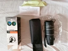 Telescopio monocular portátil, binoculares de plástico deportivos, 16x52, 66/8000M, ideal para exteriores y deportes al aire libre, alta altura, prismáticos, negro